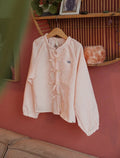 BLUSA A RIGHE PINK